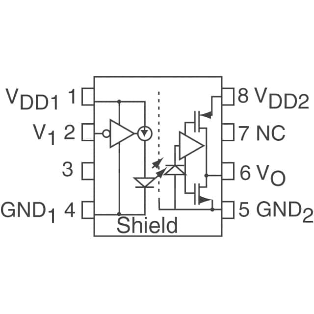 HCPL-7710-000E Broadcom Limited  Optoisolators - Logic Output